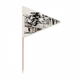 thumbnail image 1 of The Hidden Pavilion in Chengdu of China Toothpick Triangle Cupcake Toppers Flag, 1 of 3