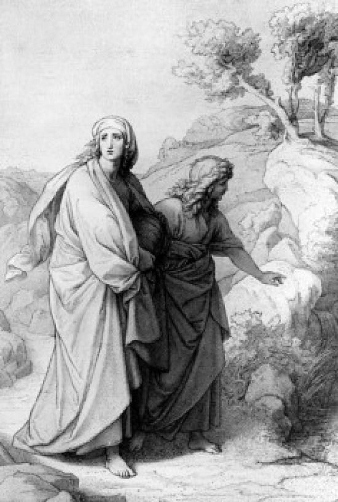 The Hiding of Moses by Karl Pfannschmidt Canvas Art - Karl Pfannschmidt (18 x 24)