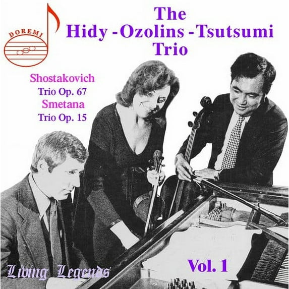 The Hidy-Ozolins-Tsutsumi Trio - Trios of Smetana & Shostakovich - Music & Performance - CD