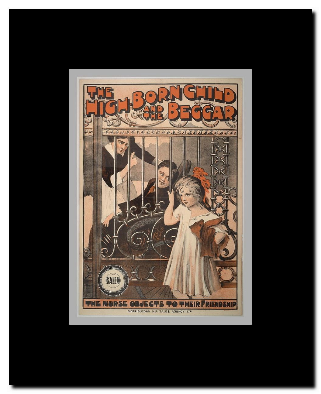 The High-Born Child and the Beggar Framed Movie Poster