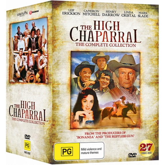 The High Chaparral Complete Series Seasons 1-4 (DVD)