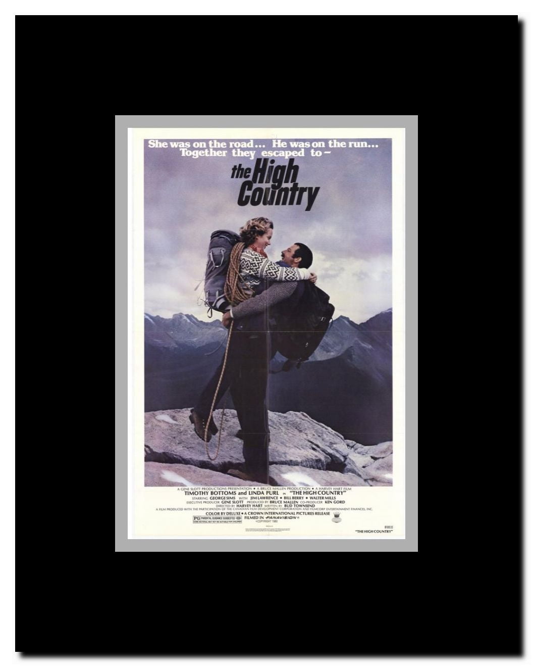 The High Country Framed Movie Poster
