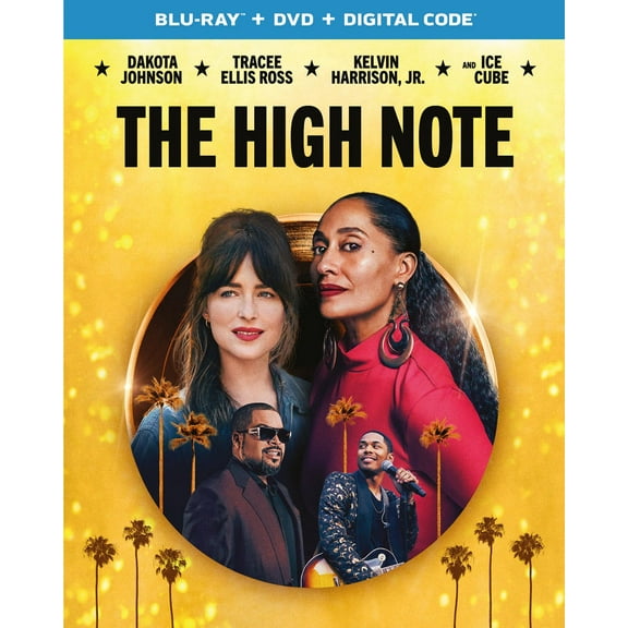 The High Note (DVD + Digital) [Blu-ray]