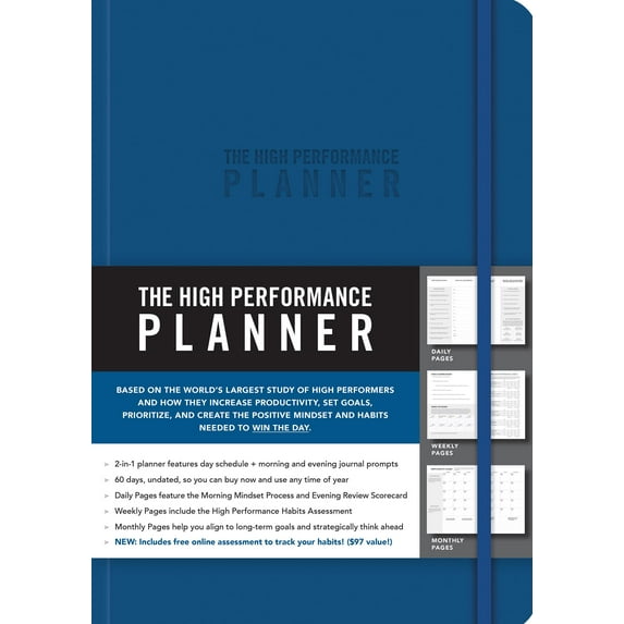 The High Performance Planner (Paperback) by Brendon Burchard