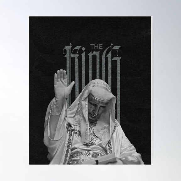 The High Priest – Dark Gothic Art Poster Wall Art, Modern Wall Decor For Living Room Bedroom, 16x24 UNFRAMED