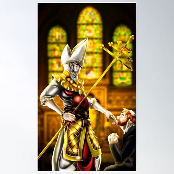 The High Priest Poster Wall Art, Modern Wall Decor For Living Room Bedroom, 8x12 UNFRAMED