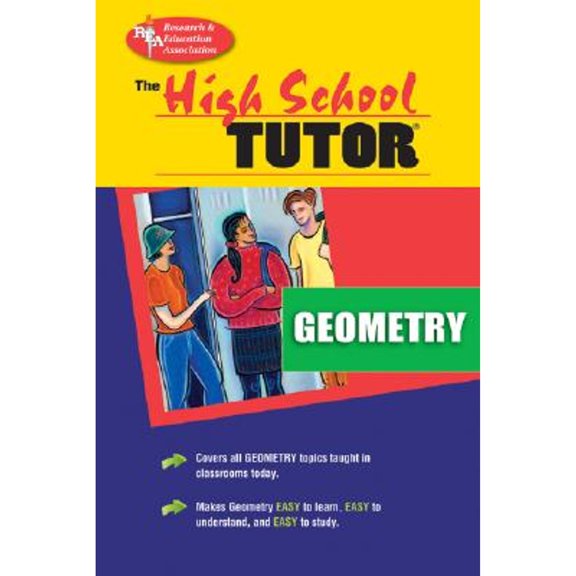 Pre-Owned Geometry Tutor (Paperback) by The Editors of Rea