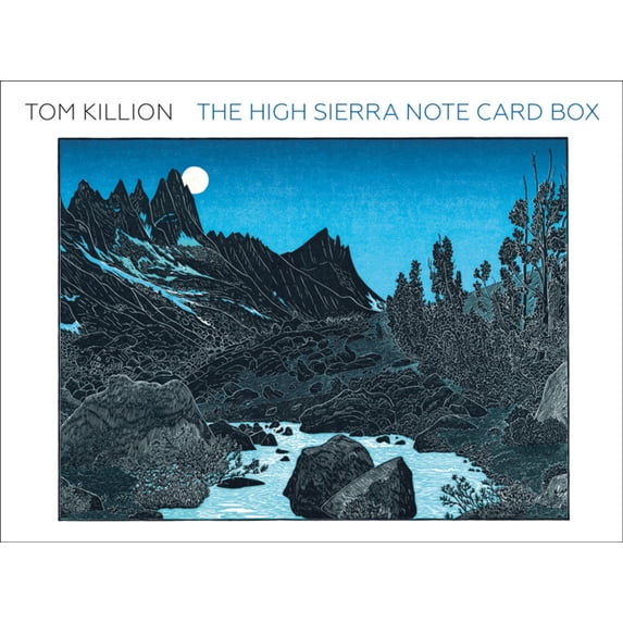 The High Sierra Note Card Box, (Hardcover)