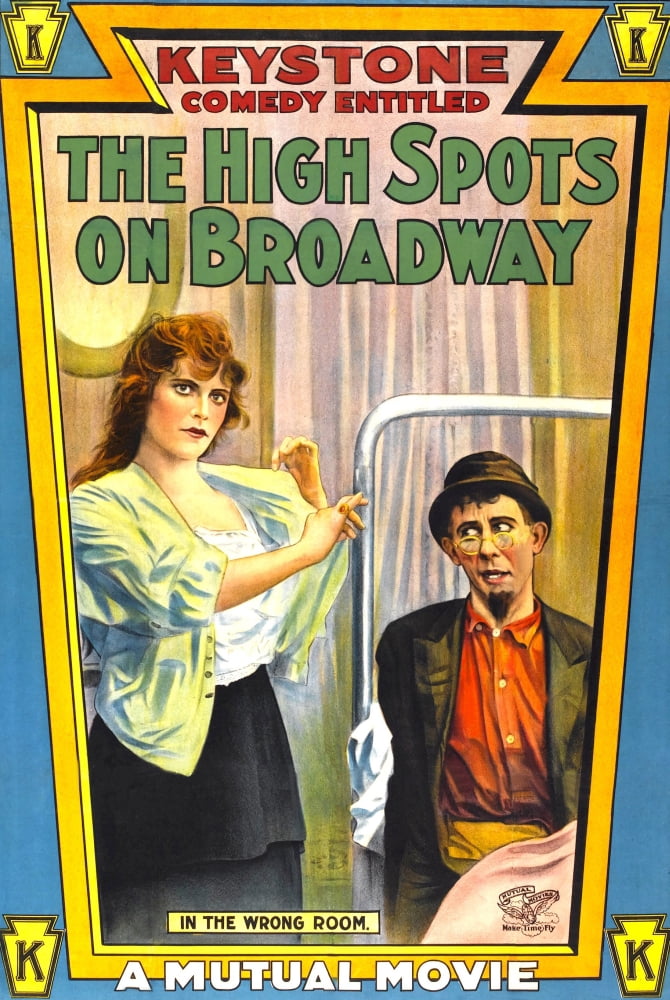 The High Spots On Broadway Canvas Art - (24 x 36)