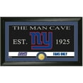 thumbnail image 1 of The Highland Mint NFL Man Cave Bronze Coin Panoramic Photo Mint, New York Giants, 1 of 1