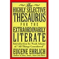thumbnail image 1 of Pre-Owned The Highly Selective Thesaurus for the Extraordinarily Literate (Hardcover) 0062700162 9780062700162, 1 of 1