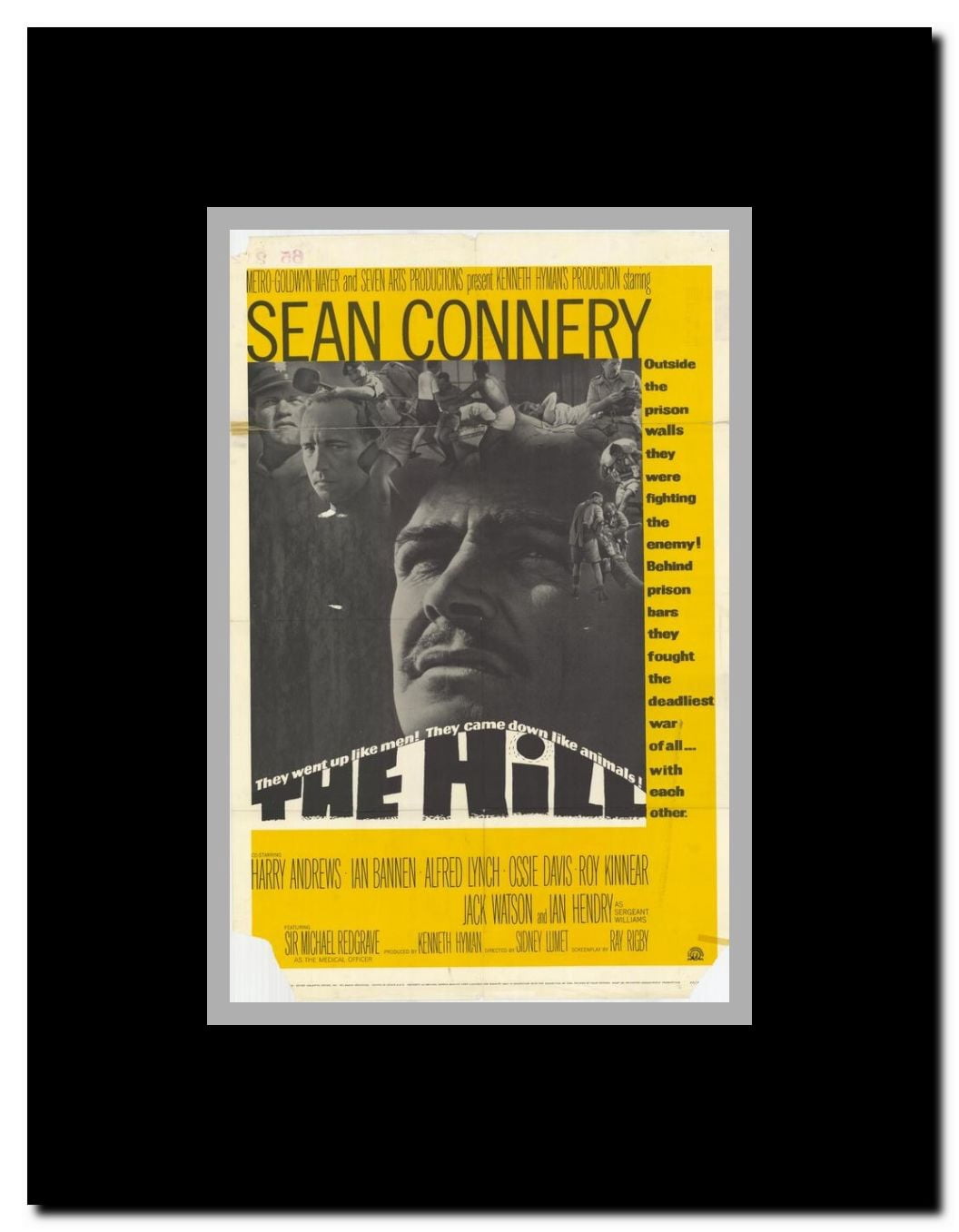 The Hill Framed Movie Poster