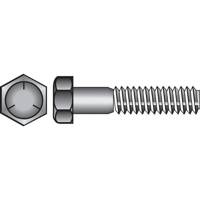 The Hillman Group 1/2" Heat Treated Zinc Steel Hex Head Cap Screw