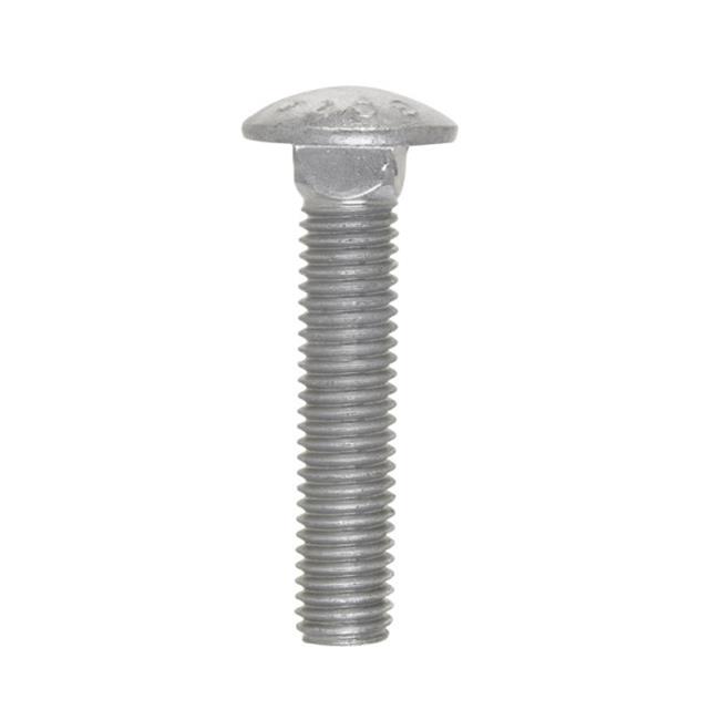 The Hillman Group 1/2" Hot Dipped Galvanized Steel Carriage Bolt ...