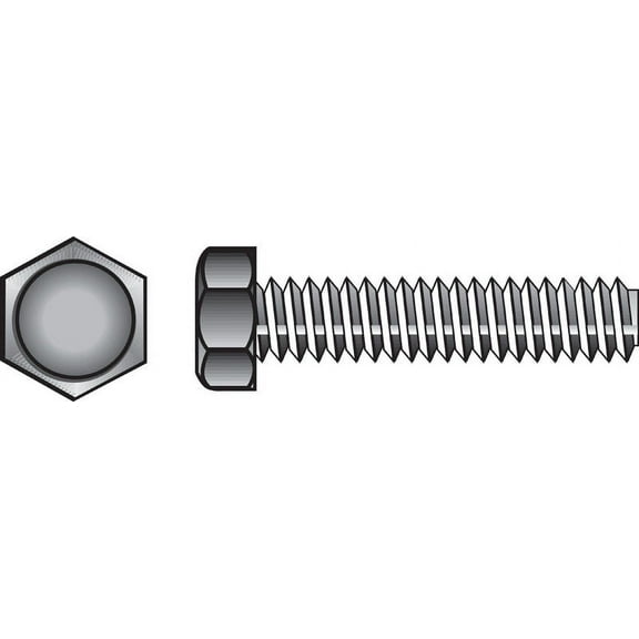 The Hillman Group 1/2" Zinc Plated Steel Hex Tap Bolt