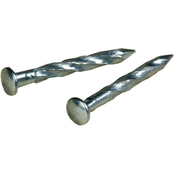 Hillman 7/8 in. Trim Zinc-Plated Steel Nail Flat