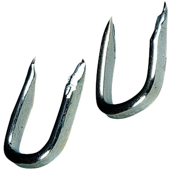 The Hillman Group 122660 Galvanized Wire Staples Number 5, 3/8-Inch