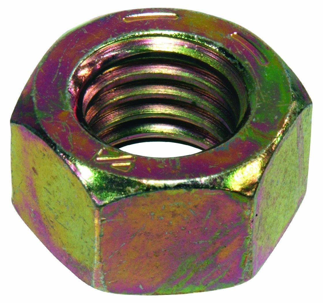 The Hillman Group 180412 Grade 8 Hex Nut, 1/2-Inch by 13-Inch, 50-Pack