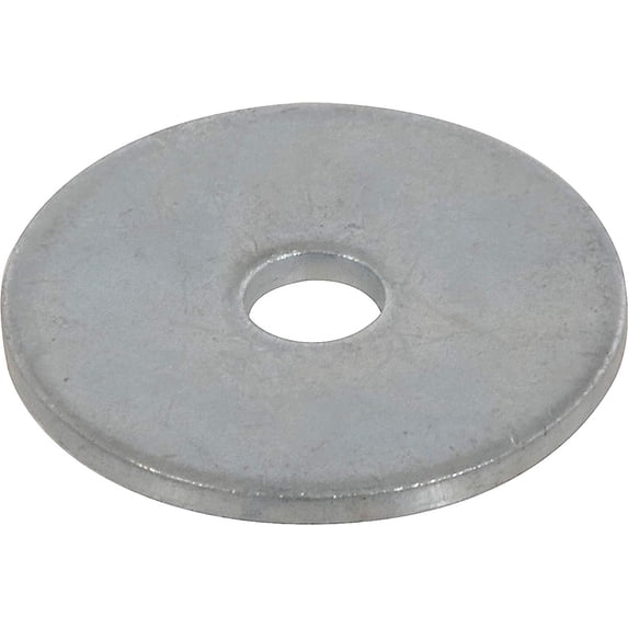 The Hillman Group 290015 Zinc Fender Washers, 1/4" x 1-1/4", Steel, 100 Pieces