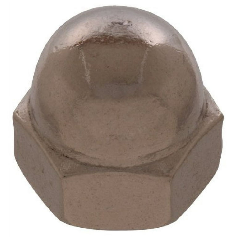 Hillman 10 in. Stainless Steel SAE Acorn Nut 100 pk Hillman 10 in. Stainless Steel SAE Acorn Nut 100 pk