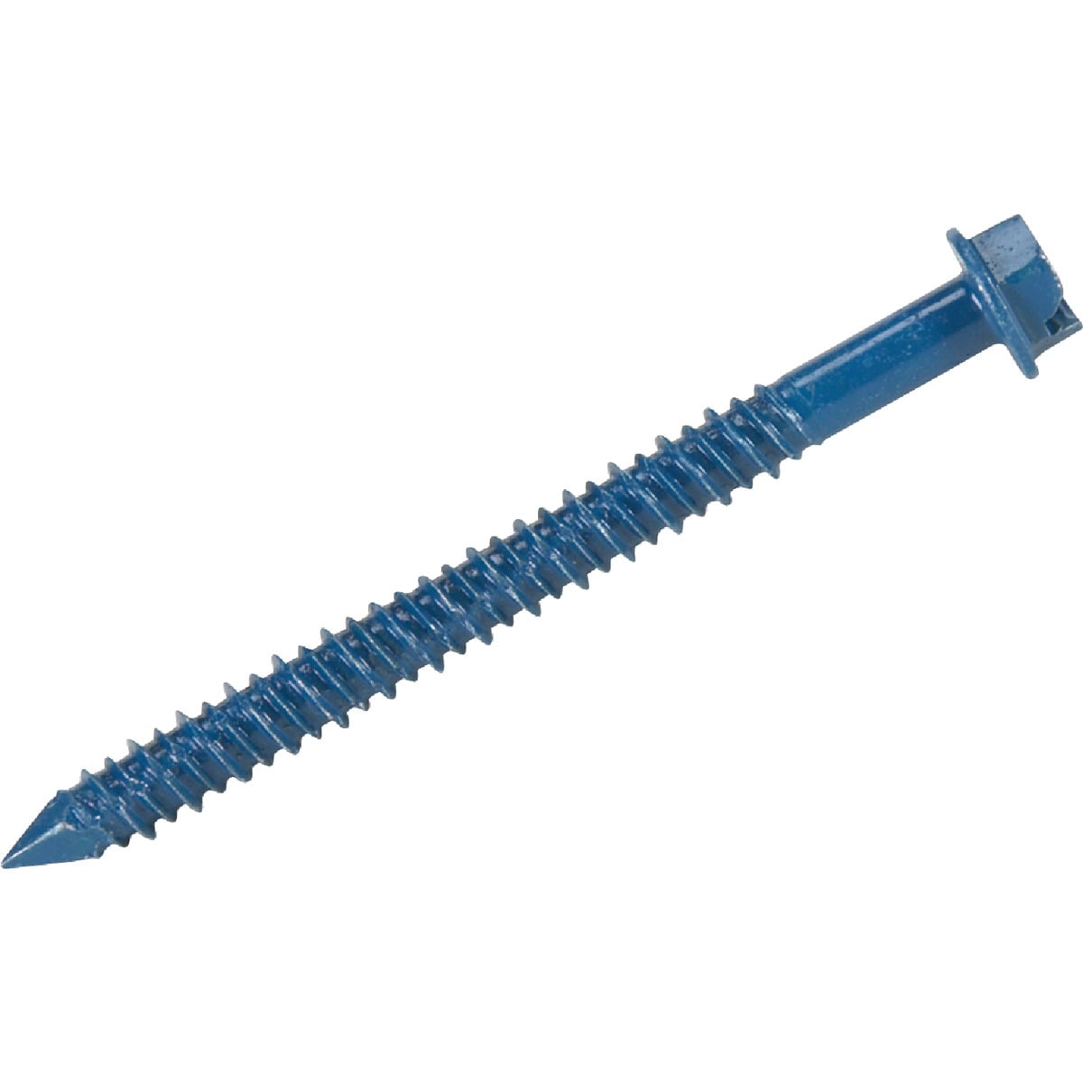 The Hillman Group 375296 Hex Washer, Head Slotted Tapper Concrete Screw Anchor, 1/4 x 2-3/4-Inch, 100-Pack