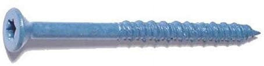 The Hillman Group 375311 Flat Head Phillips Tapper Concrete Screw Anchor, 1/4 x 3-1/4-Inch, 100-Pack
