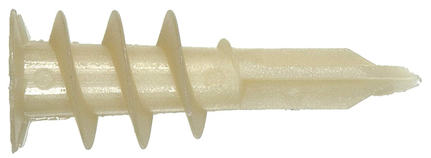 The Hillman Group 375316 Number-6 Jr. Nylon Wallboard Anchor, 100-Pack