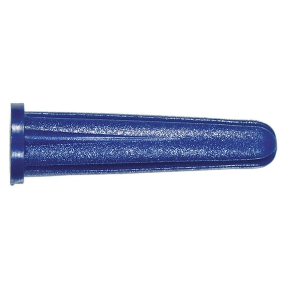 Hillman Conical Plastic Drywall Anchor - Rust and Corrosion Resistant - Blue