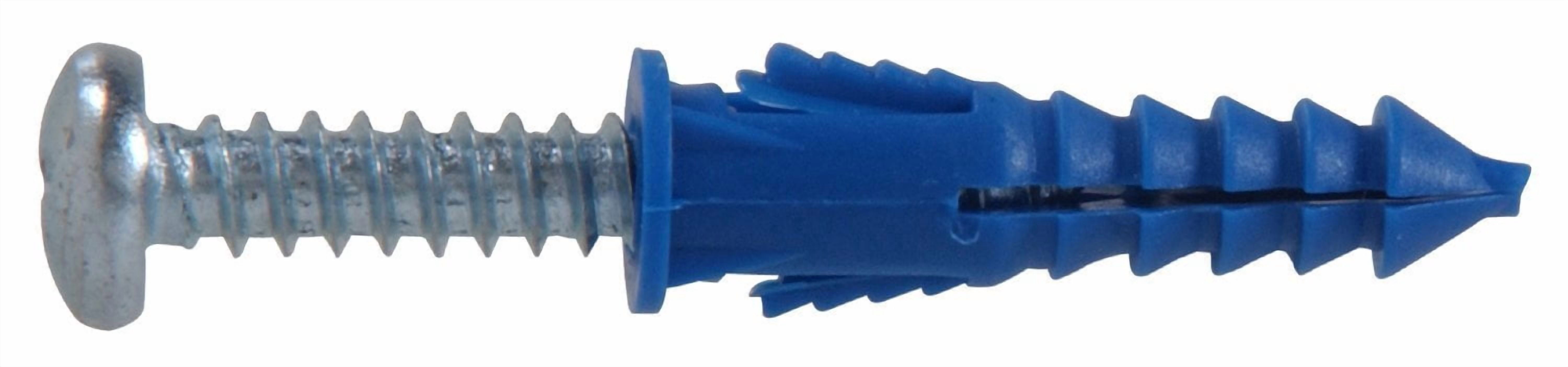 The Hillman Group 5108 Ribbed Plastic Anchors (2 Pack)