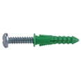 thumbnail image 1 of Hillman Ribbed Plastic Wall Anchor - General Use - 2 Pack, 1 of 1