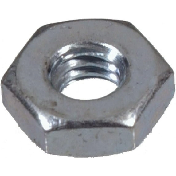 Hillman Hex Nut Steel Grade 5 Zinc Plated - 1/4-20 Inch, No Size, Multicolor