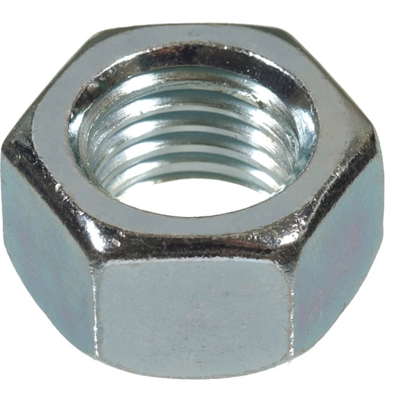 Hillman Hex Nut Steel Grade 5 Zinc Plated - 1/4-20 Inch, No Size, Multicolor