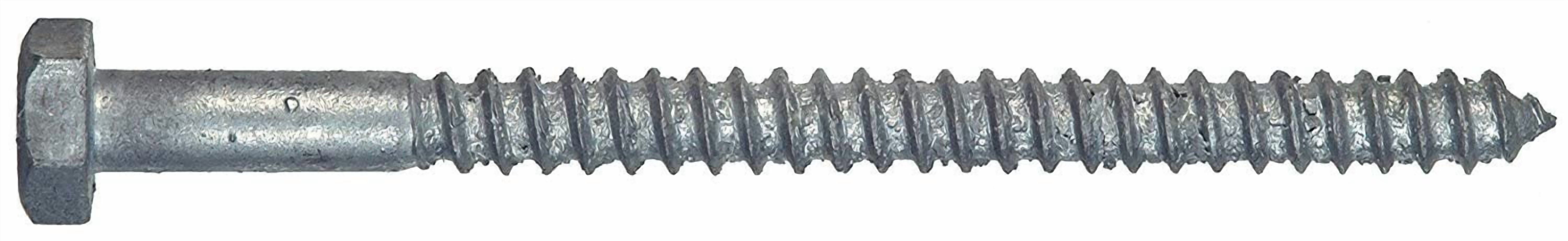 The Hillman Group 812009 Hot Dipped Galavanized Hex Lag Screw, 1/4 X 2-Inch, 100-Pack