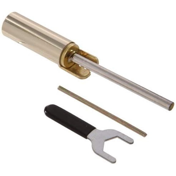 The Hillman Group 852622 Hinge Pin Door Closer - Satin Brass 1-Pack 2