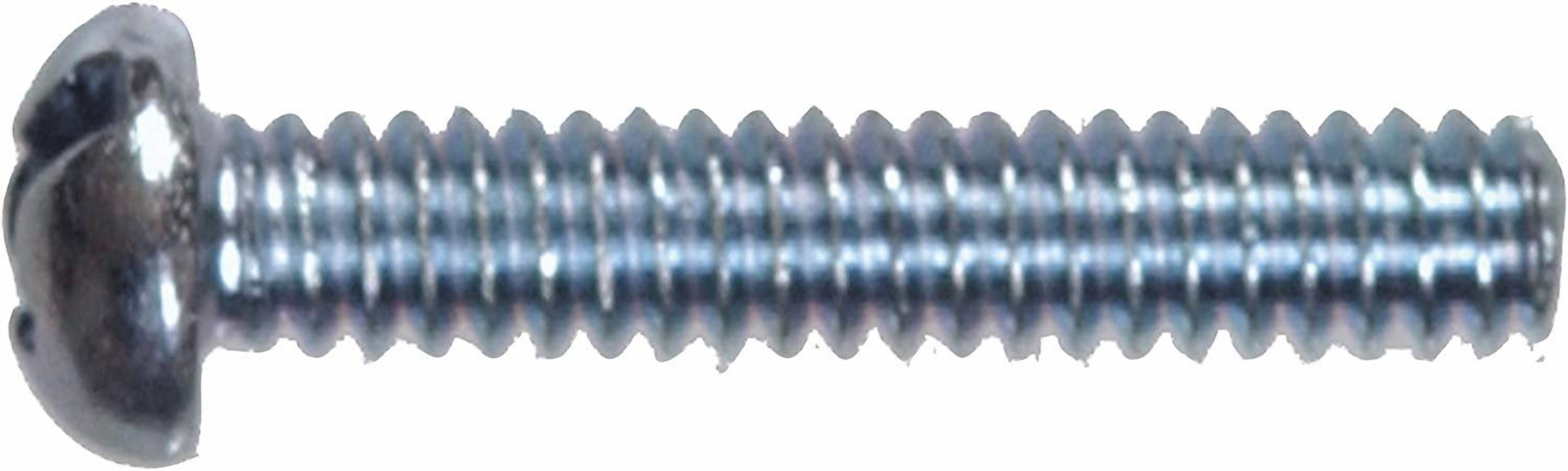 Hillman Machine Screw - Steel - 100 Pack, 1/4-20 x 1-1/4 In