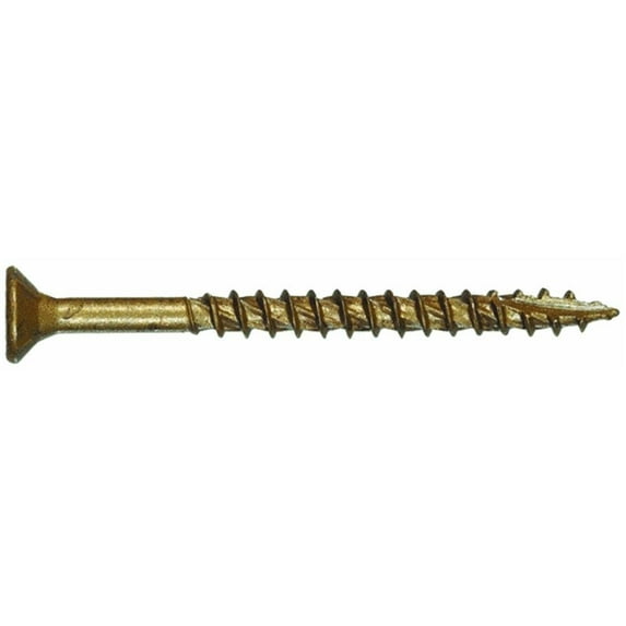 Hillman Power Pro Outdoor Wood Screw 10x5 Exterior - Rust and Corrosion Resistant - 750-Pack