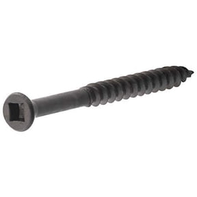 The Hillman Group 47310 6 X 1-Inch Square Drive Trim Screw-Sharp Point, 1-Pound