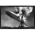 thumbnail image 1 of The Hindenburg Disaster Wall Poster, 14.725" x 22.375", Framed, 1 of 5