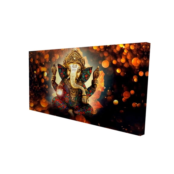 The Hindu God Ganesh - Limited Edition - Print on canvas by Begin Edition