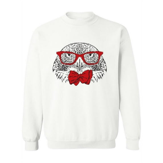 The Hipster Bird Sweatshirt Women -Image by Shutterstock, Female XX-Large