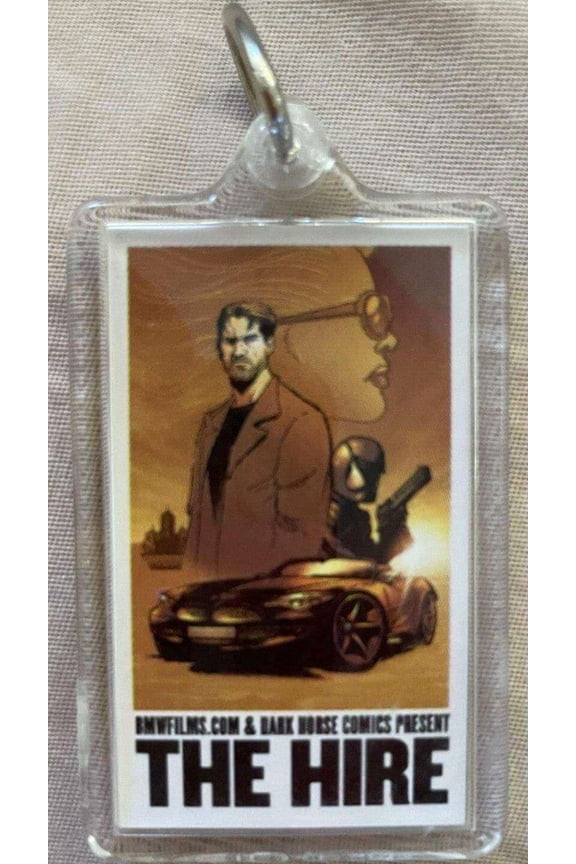 The Hire Dark Horse Comics BMW Films 2004 Comic-Con promo key fob or key ring