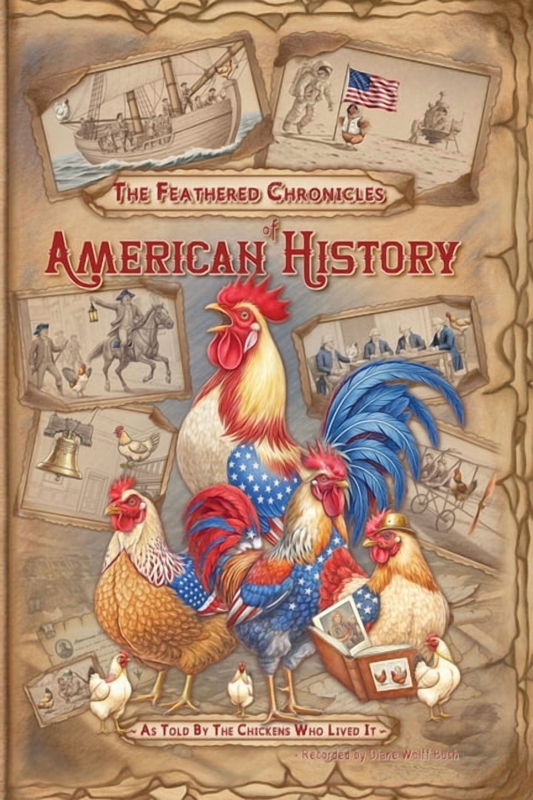 The History Chickens The Feathered Chronicles of American History: As Told by the Chickens who Lived It, (Paperback)