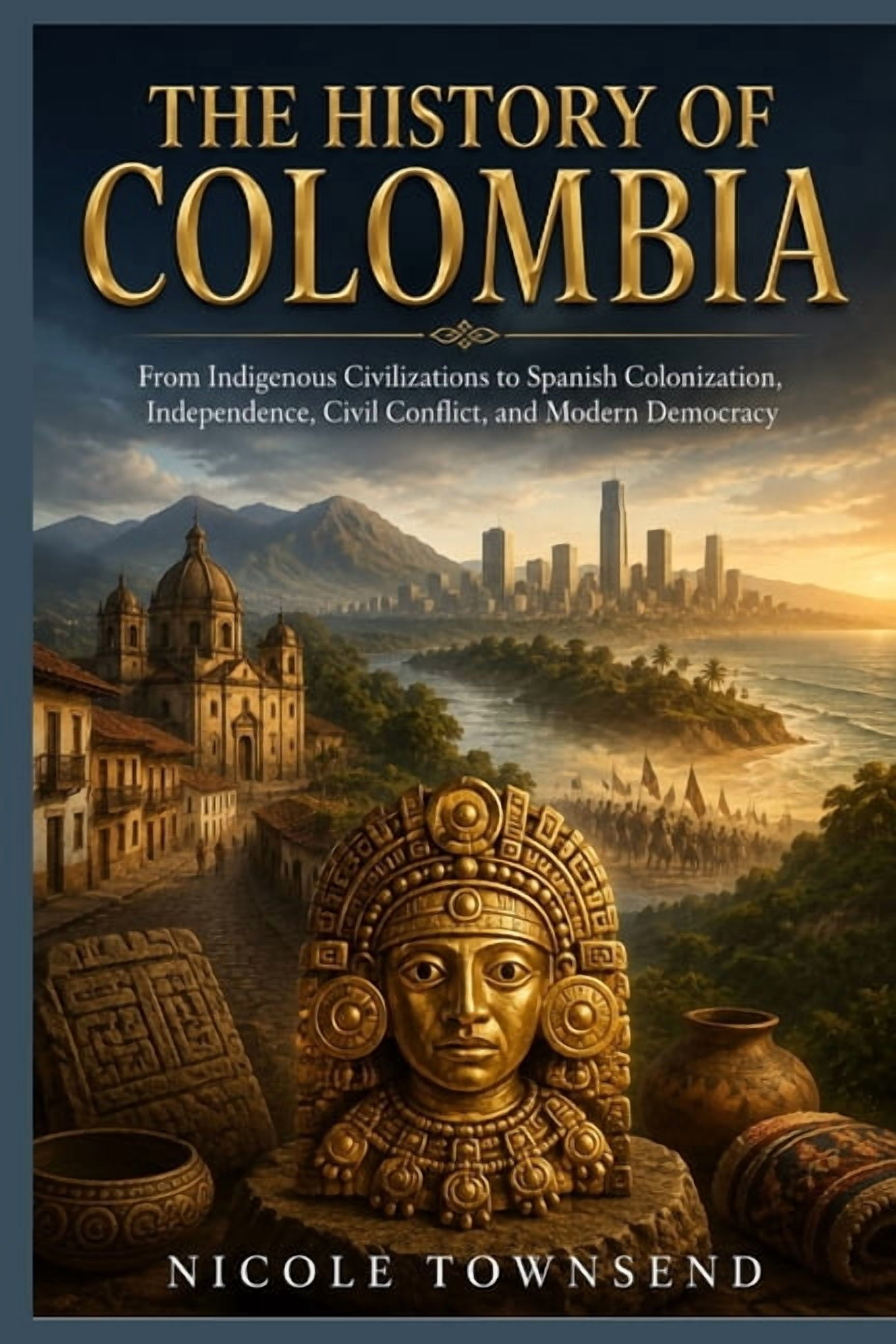 The History of Colombia: From Indigenous Civilizations to Spanish Colonization, Independence, Civil Conflict, and Modern, (Paperback)