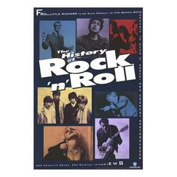 The History of Rock 'N' Roll Movie Poster (11 x 17)