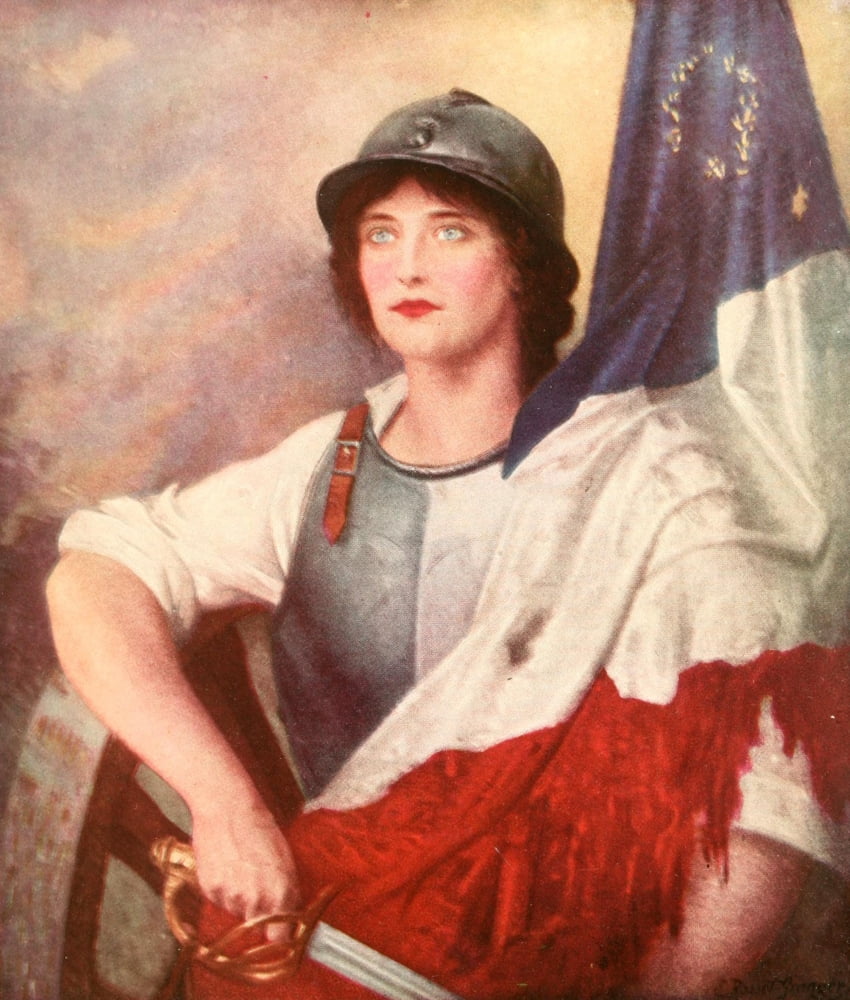 The History of the World War 1917 Verdun Canvas Art - E Rosset-Granger (18 x 24)