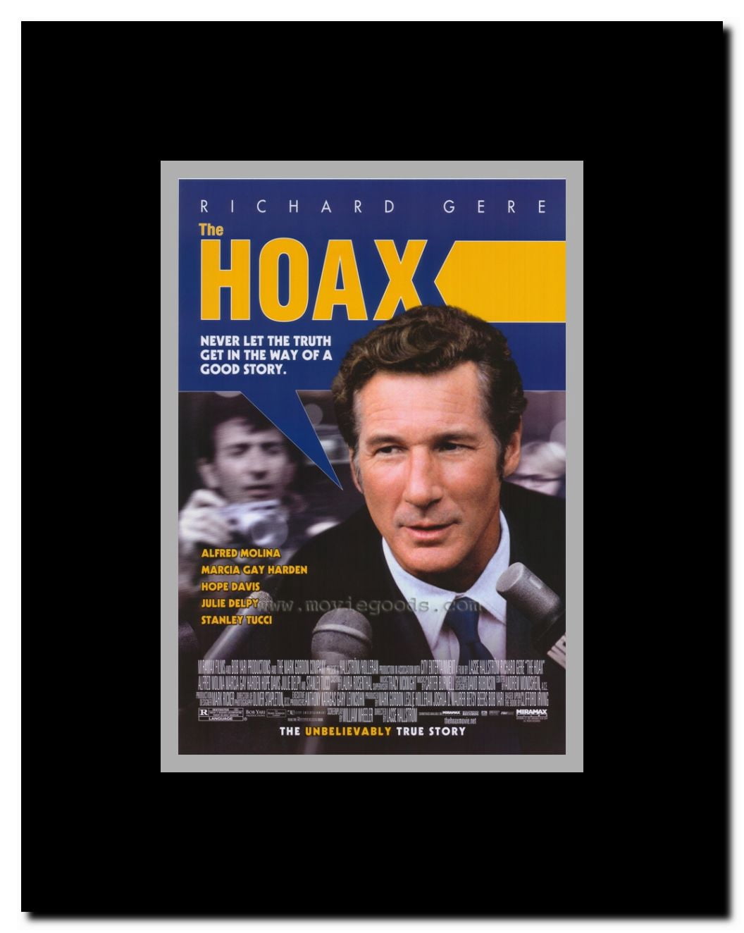 The Hoax Framed Movie Poster