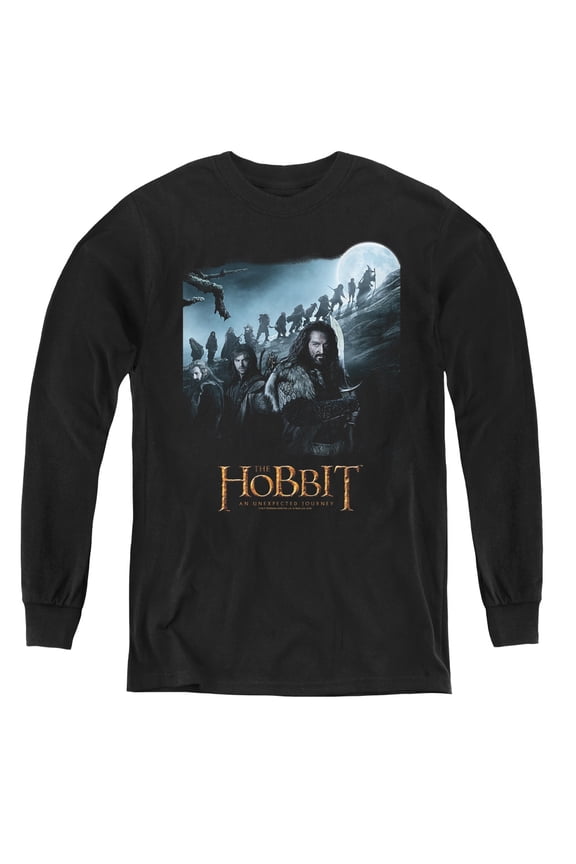The Hobbit - A Journey - Youth Long Sleeve Shirt - Large