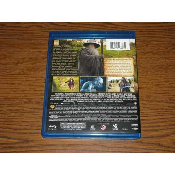 The Hobbit: An Unexpected Journey (Blu-ray + DVD)