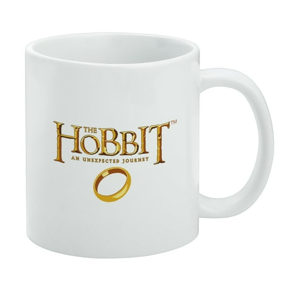 The Hobbit An Unexpected Journey Logo White Mug