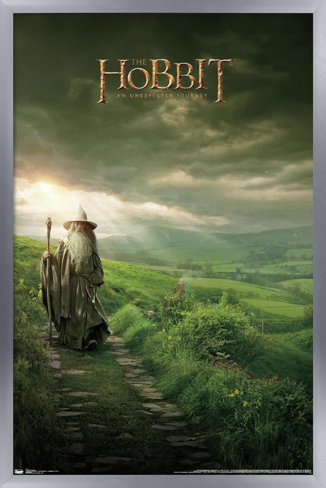 The Hobbit: An Unexpected Journey - One Sheet Wall Poster, 14.725" x 22.375", Framed